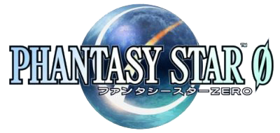 Phantasy Star 0 title screen for Nintendo DS